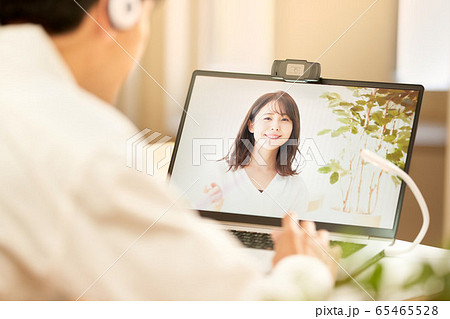 オンライン講師　オンライン教師　ウェビナー　イメージ 65465528