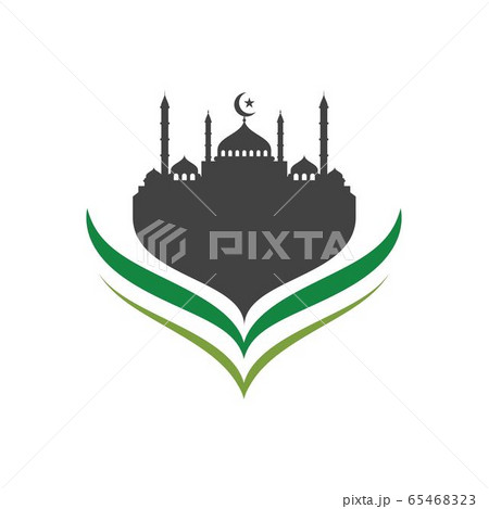 Muslim abstract greeting banners. Islamic vector 65468323
