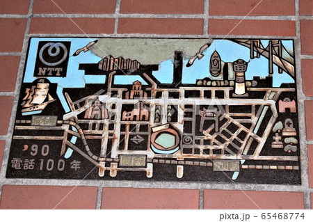 「電話100年記念」マンホール 65468774