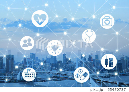 蔓延するコロナウイルスと医者 医療 doctor, medical & coronavirus CO 65470727