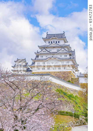 春の姫路城 春の姫路城 65472783