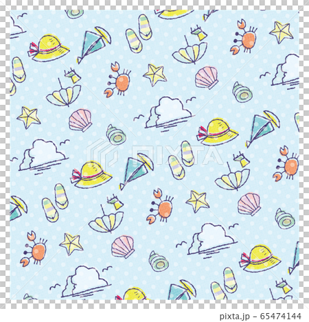 Summer material pattern color dot pattern blue Summer material pattern color dot pattern blue 65474144