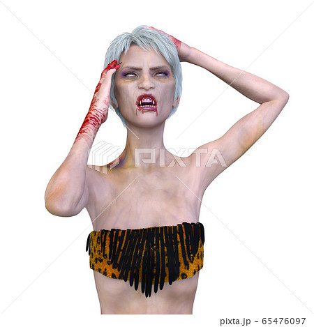 飢餓状態の女性 65476097