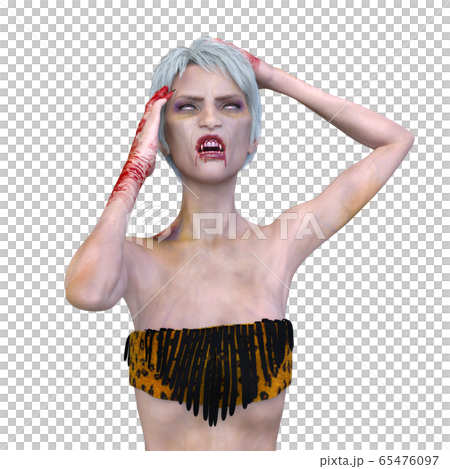 飢餓状態の女性 65476097