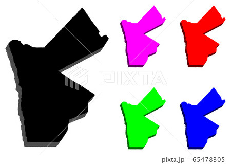 3D map of Jordan 65478305