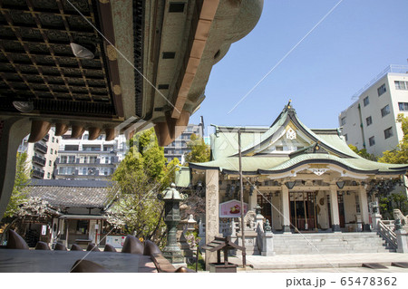 難波八坂神社の獅子殿 難波八坂神社の獅子殿 65478362