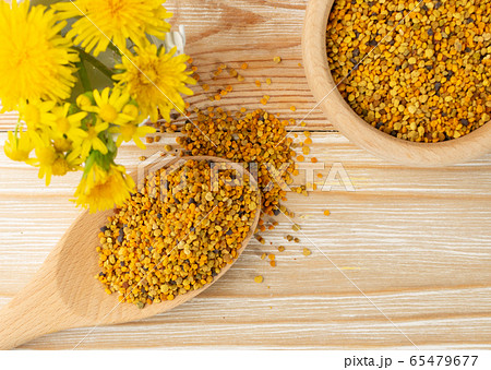 Bee Pollen, Perga, Flower Pollen Grains or Bee Bee Pollen, Perga, Flower Pollen Grains or Bee 65479677