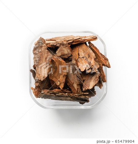 Heap of Pine Tree Bark Chip Isolated Heap of Pine Tree Bark Chip Isolated 65479904