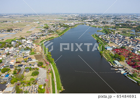 群馬県 館林市 当郷町 上空 2020春 空撮 群馬県 館林市 当郷町 上空 2020春 空撮 65484691