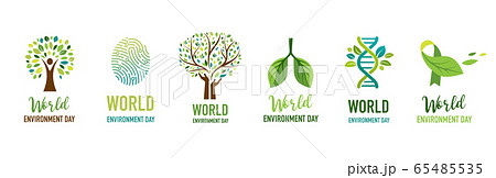 World Environment day, go green concept design. Vector illustration 65485535