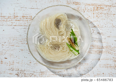 ひやむぎ Japanese very thin noodle(Somen) ひやむぎ Japanese very thin noodle(Somen) 65486783