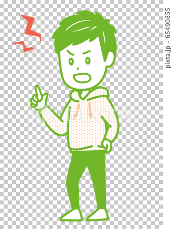 Men arguing pose illustration Men arguing pose illustration 65490855