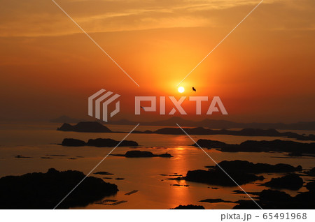 九十九島の夕景 九十九島の夕景 65491968