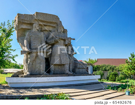 Catacombs memorial in Nerubayske, Ukraine 65492676
