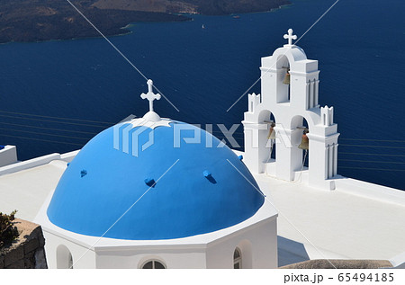 サントリーニ島　ギリシア Santorini Greece Island 65494185