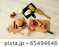 木製玩具でおままごと 65494646