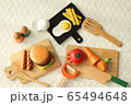 木製玩具でおままごと 65494648