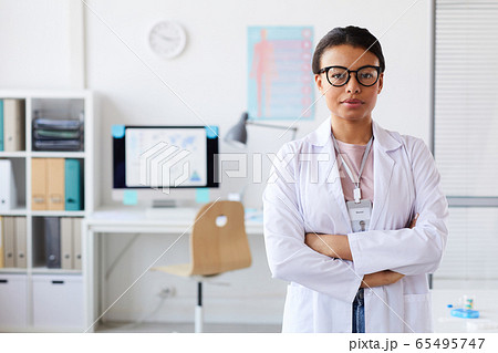 Female doctor at office Female doctor at office 65495747