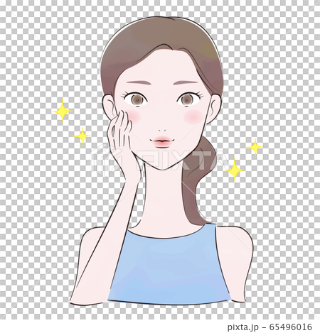 ほほえむ女性 ほほえむ女性 65496016
