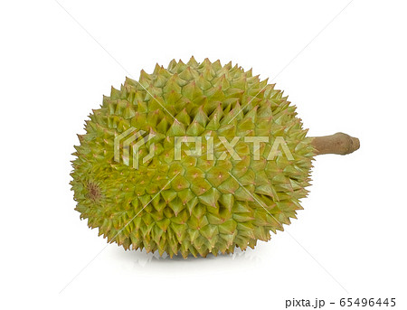 durian isolated on white background, king of 65496445