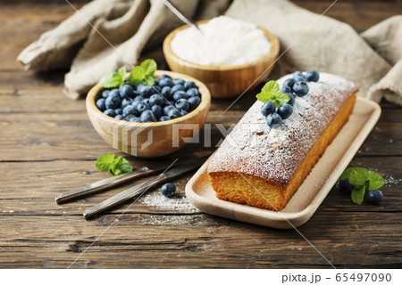 Homemade plum cake Homemade plum cake 65497090
