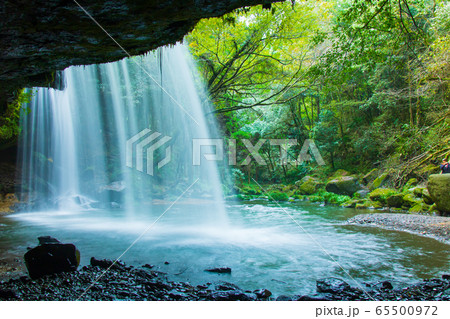 緑の滝 鍋ヶ滝 緑の滝 鍋ヶ滝 65500972