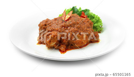 Chicken Rendang Dry Curry (Ayam) Authentic Chicken Rendang Dry Curry (Ayam) Authentic 65501165