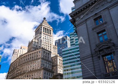《ニューヨーク》ロウアーマンハッタンの摩天楼 65502126