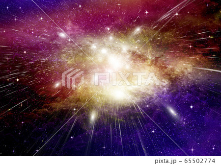 galaxy in a free space. 3D rendering galaxy in a free space. 3D rendering 65502774