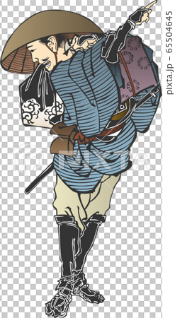 浮世絵　町人　その159 65504645
