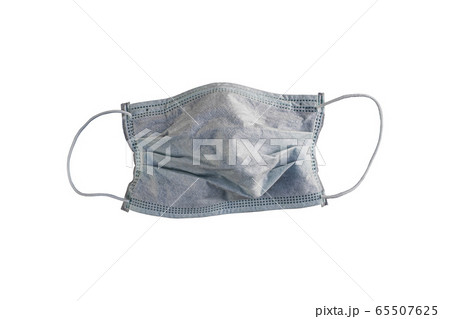 Medical mask isolated on white background. Object with clipping path Medical mask isolated on white background. Object with clipping path 65507625