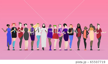 Different women. Various international females 65507719
