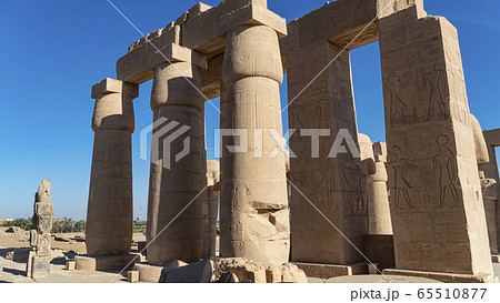 The Ramesseum is the memorial temple or mortuary 65510877