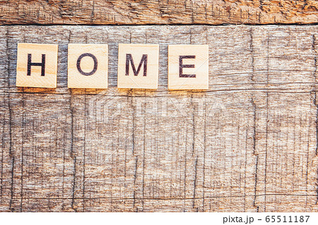 Stay Home Stay Safe. Inscription HOME letters word Stay Home Stay Safe. Inscription HOME letters word 65511187