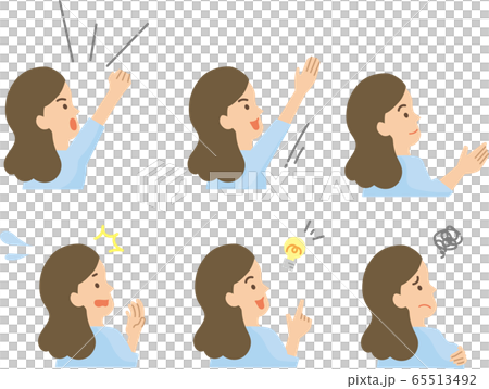 沒有面部表情的家庭主婦 65513492