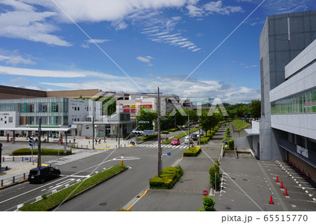 京王線 若葉台駅 駅前の大通り 京王線 若葉台駅 駅前の大通り 65515770