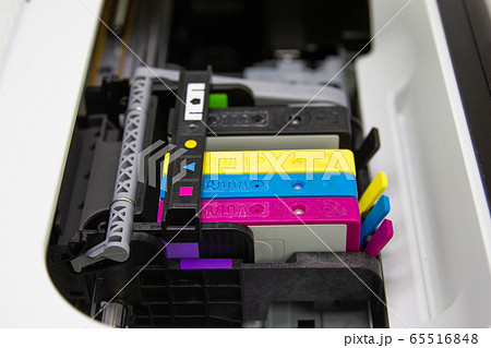 An ink cartridge or inkjet cartridge is a component of an inkjet printer that contains the ink four color 65516848