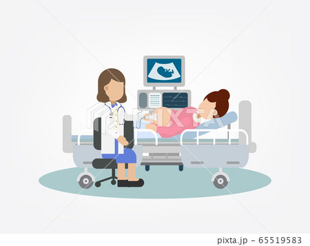 Ultrasound pregnant woman Ultrasound pregnant woman 65519583