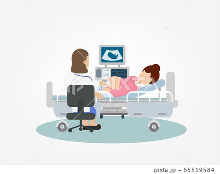 Ultrasound pregnant woman Ultrasound pregnant woman 65519584