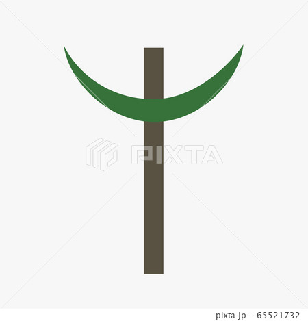 Combination of Crescent with Cross religious 65521732