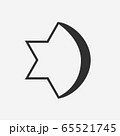 Combination of Star of David with Crescent 65521745
