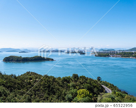 岡山県 倉敷市 下津井 瀬戸大橋 岡山県 倉敷市 下津井 瀬戸大橋 65522956