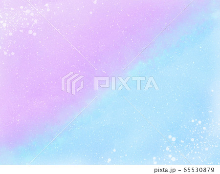 斜めグラデーション背景 紫と水色のイラスト素材