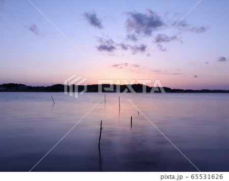 北浦の夕景 北浦の夕景 65531626