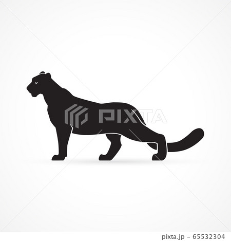 Black Panther sign logo 65532304