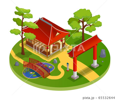 Asian House Concept 65532644