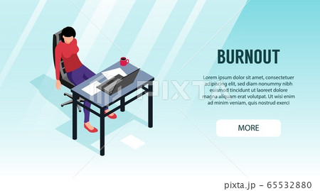Burnout Horizontal Banner 65532880