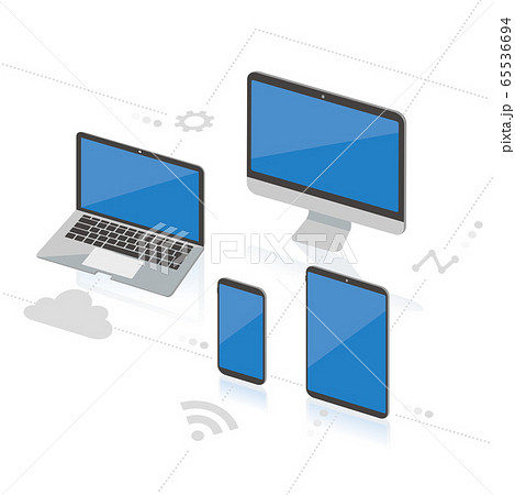 Computer technology of flat icon Computer technology of flat icon 65536694