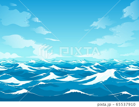 Ocean surface waterscape Ocean surface waterscape 65537910
