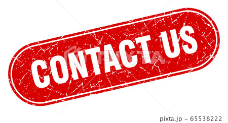 contact us sign. contact us grunge red stamp. 65538222